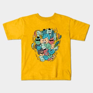 Doodle Art Kids T-Shirt